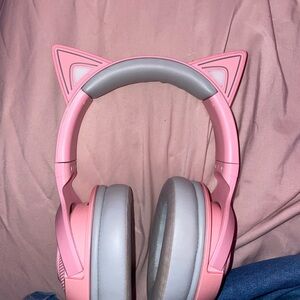 Pink Cat Ear Headphones
